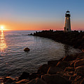 Walton Lighthouse at Sunrise